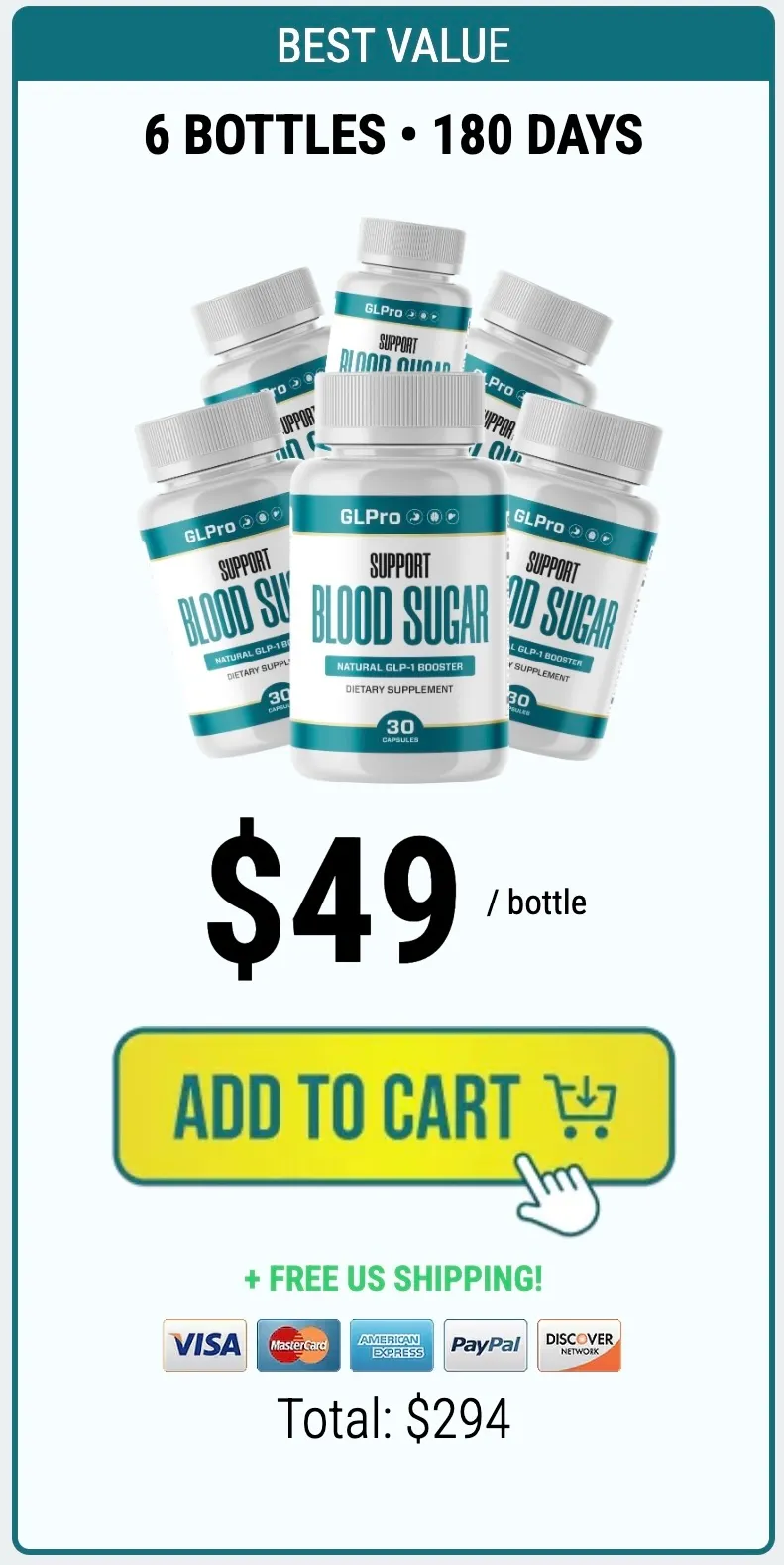 GLPro six bottles bundle