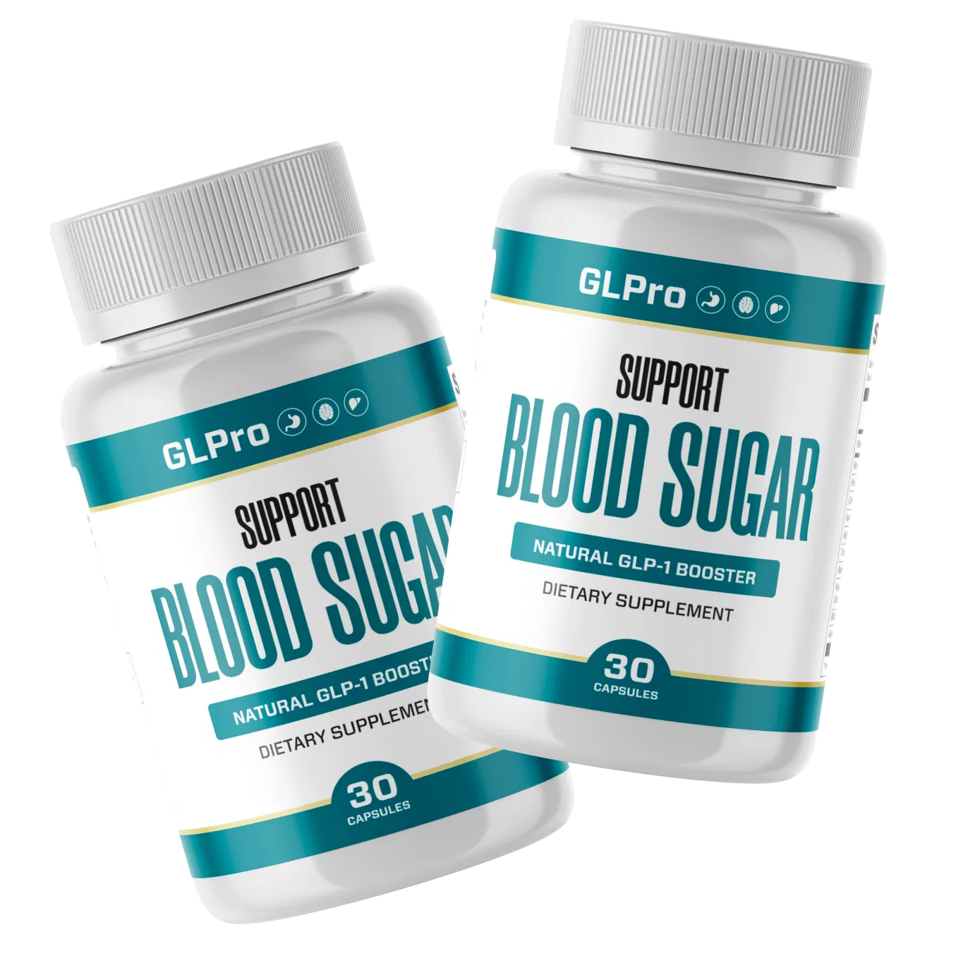 GLPro supplement packaging front view